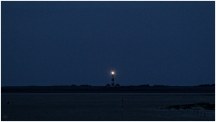 Abendlicher Blick auf Leuchtturm Westerheversand vom Strand SPO | 365tageasatzaday