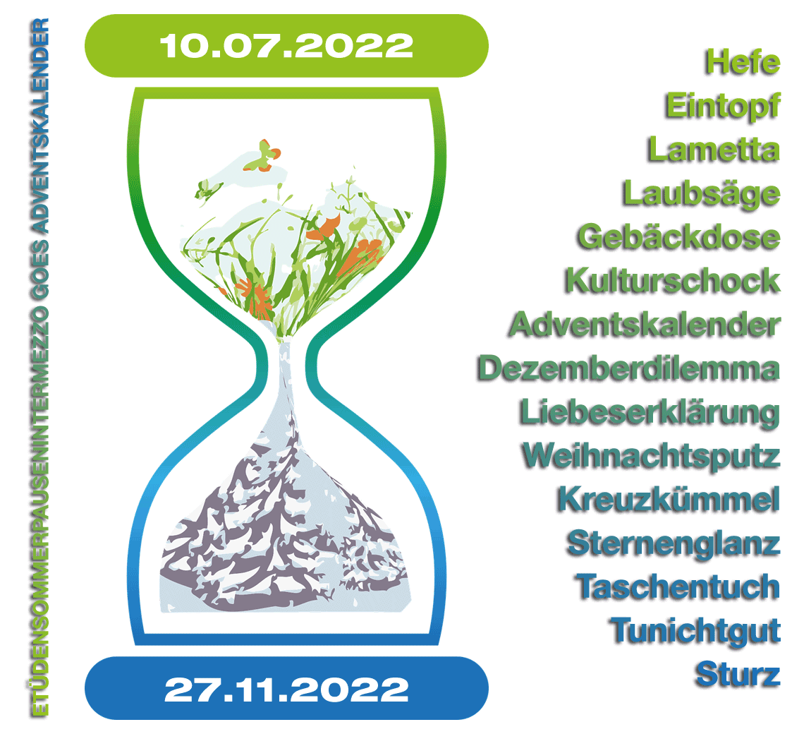 Etüdensommerpausenintermezzo goes Adventskalender 2022 – Wörter | 365tageasatzaday